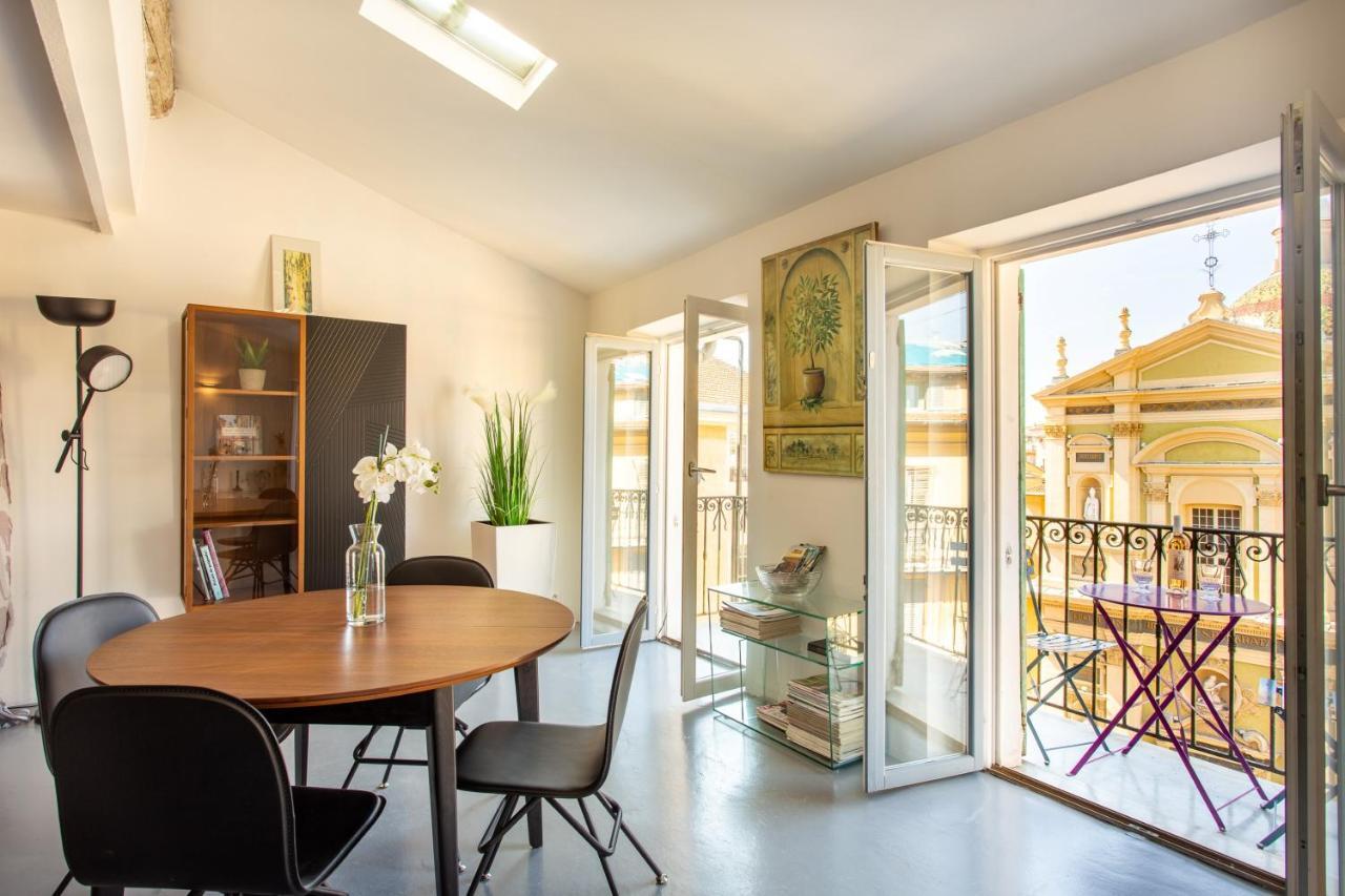 Ross 5- F2, Lumineux, Balcon, Loft, Clim, Vieux-Ніцца Екстер'єр фото