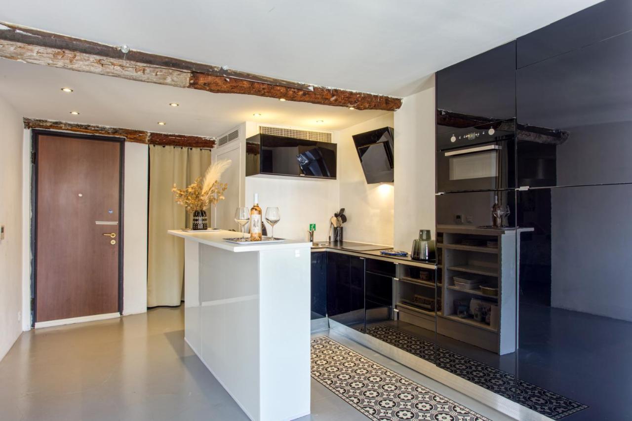 Ross 5- F2, Lumineux, Balcon, Loft, Clim, Vieux-Ніцца Екстер'єр фото