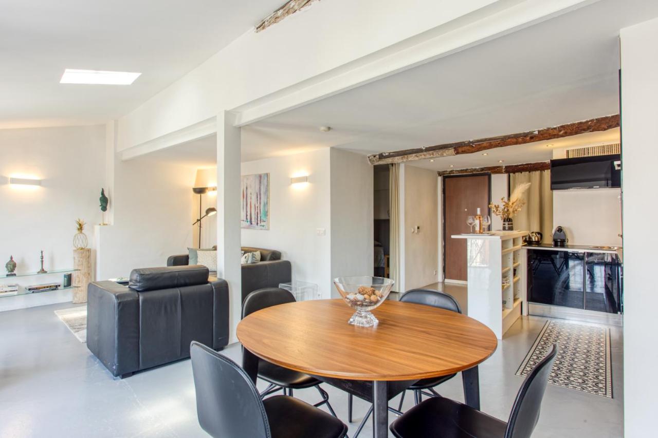 Ross 5- F2, Lumineux, Balcon, Loft, Clim, Vieux-Ніцца Екстер'єр фото
